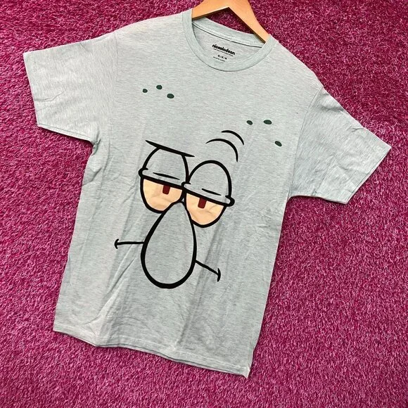 SpongeBob Squarpants Squidward Face Tshirt size medium - Picture 3 of 4
